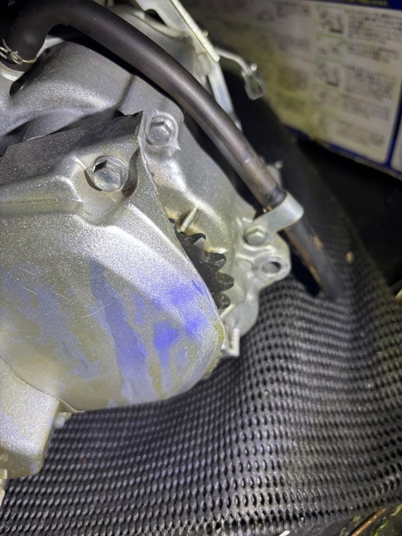 中華エンジン　ホンダ横型　互換　124cc 実働　キックスピンドル　難あり