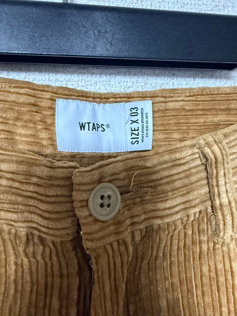 2021AW wtaps ダブルタップス TUCK 02 / キャメル