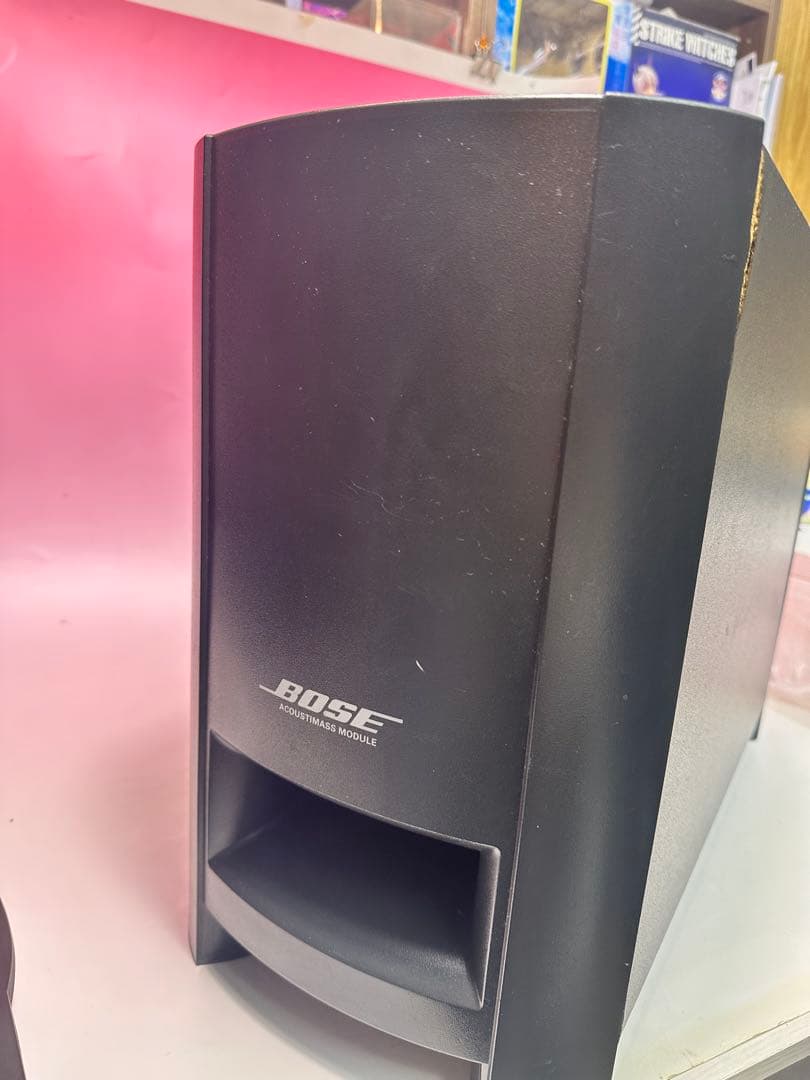 希少 BOSE ボーズ スピーカーシステム ホームシアターリモコン付き