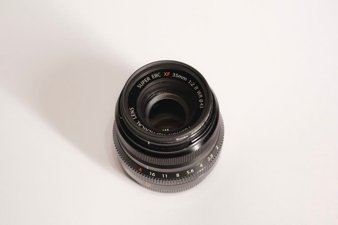 FUJIFILM XF35mm F2 R WR フード付き