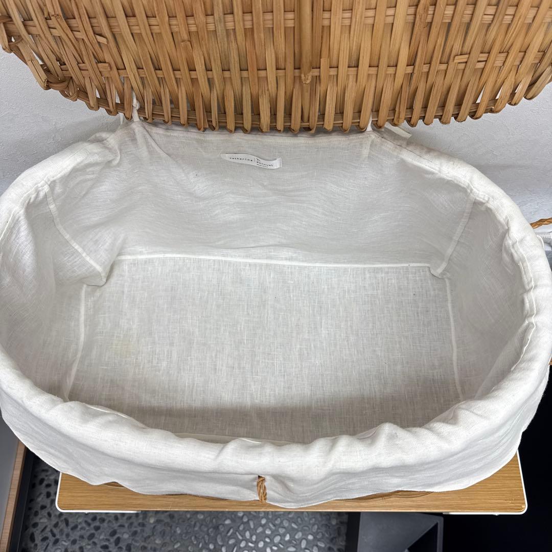 カトリーヌ ドゥヌアル ラタン バスケット