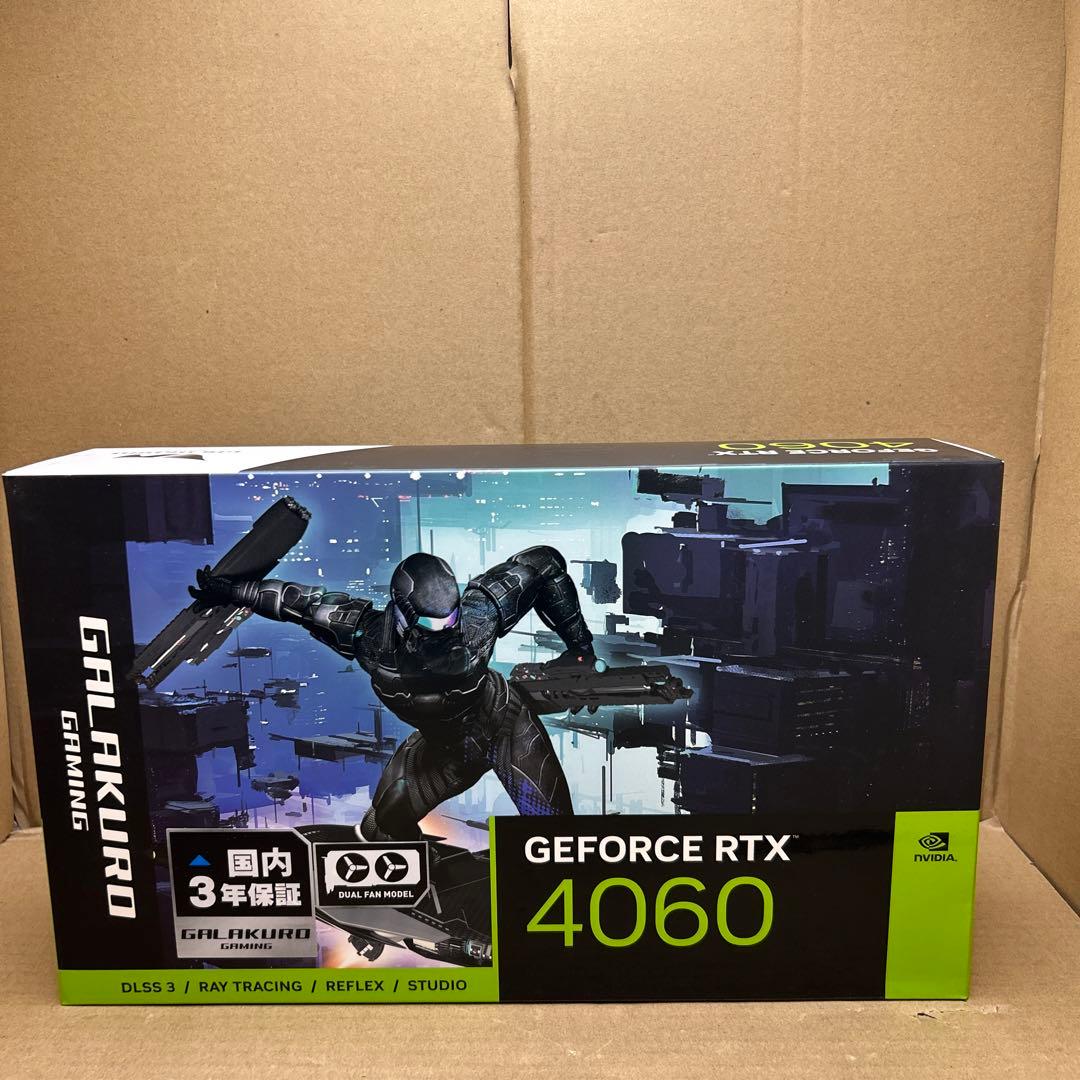 玄人志向 GeForce RTX 4060搭載 グラフィックボード