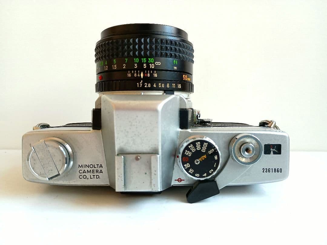 【匿名配送】ミノルタ SR-T 101 一眼レフ フィルムカメラ 露出計OK