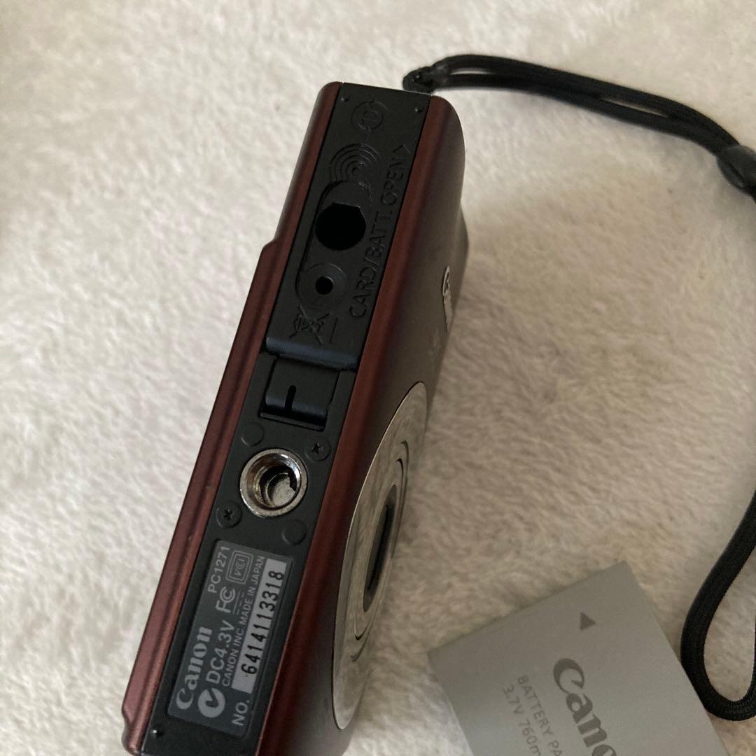 デジカメ　Canon IXY DIGITAL ブラウン
