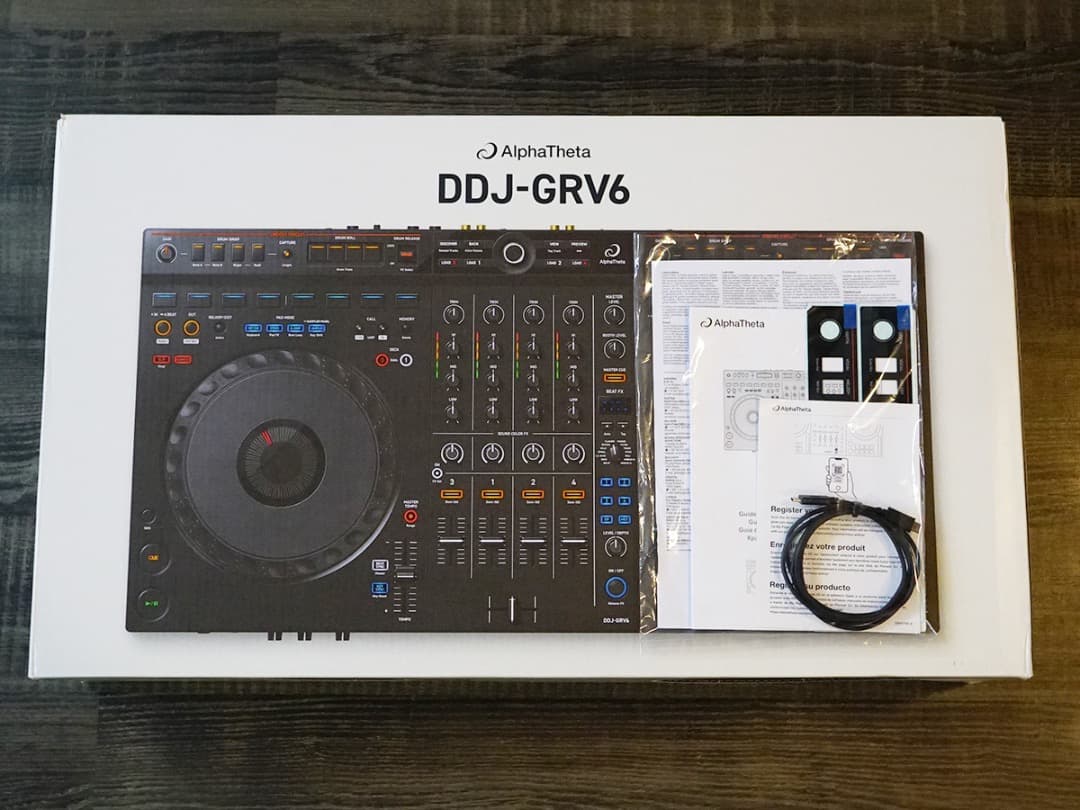 ラビ　AlphaTheta DDJ-GRV6 外箱あり