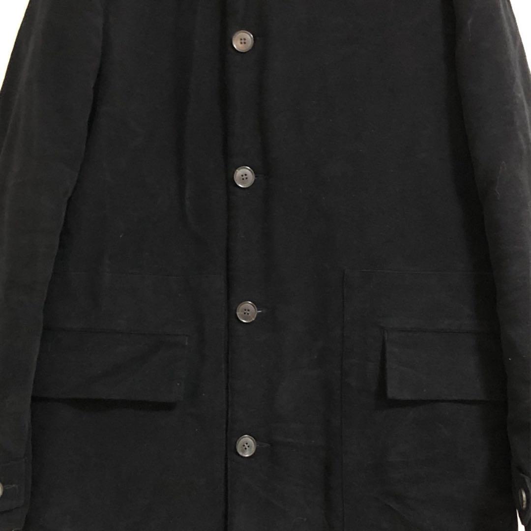 STEPHAN SCHNEIDER ロングコート　モッズコート黒b661