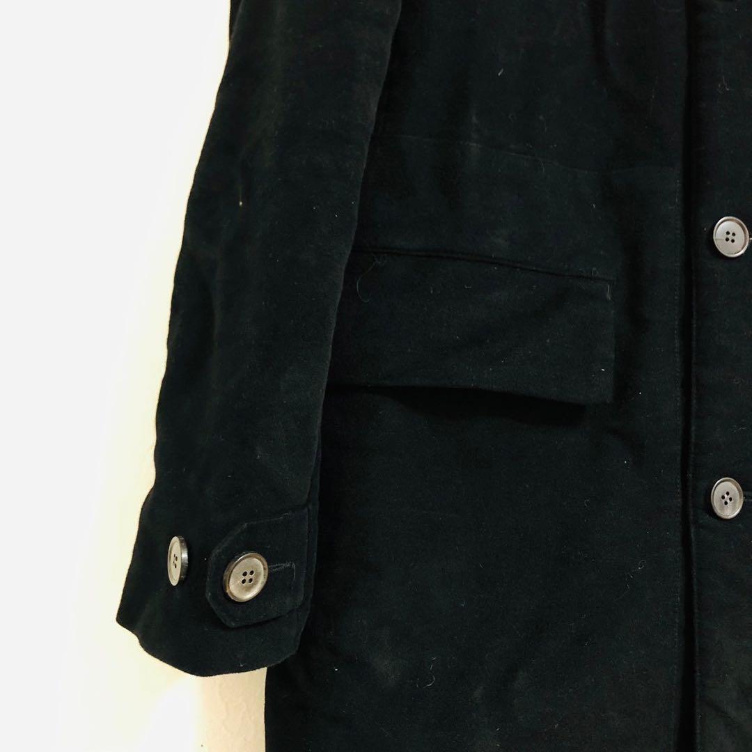 STEPHAN SCHNEIDER ロングコート　モッズコート黒b661