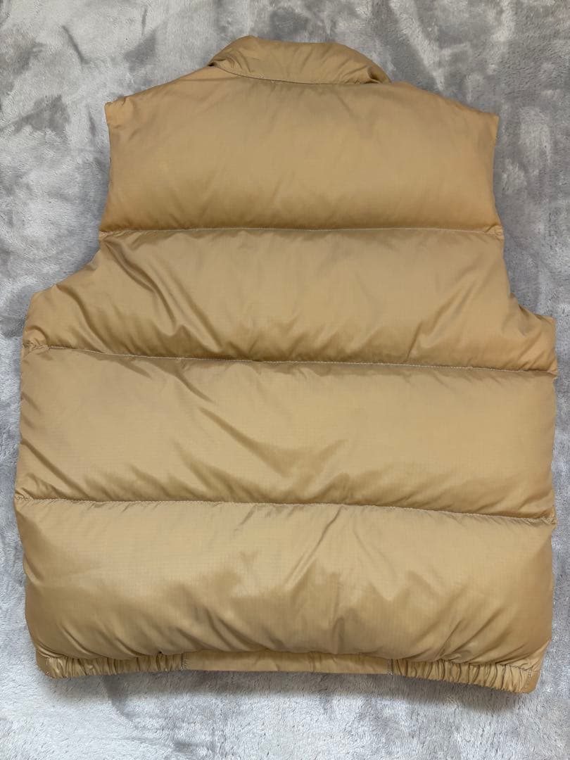 ノースフェイス パープルレーベル ダウンベスト ベージュ ＬBEAMS別注