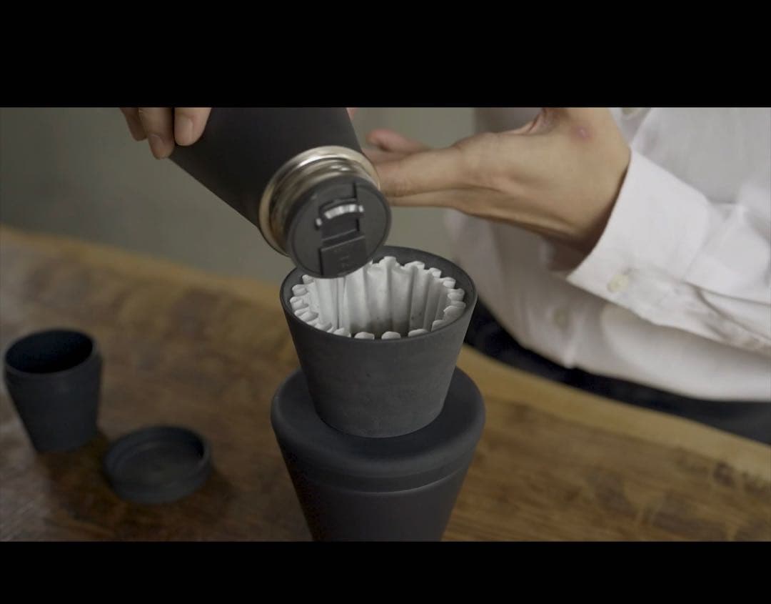 【丸山珈琲】Barista bottle ポータブルコーヒードリッパー