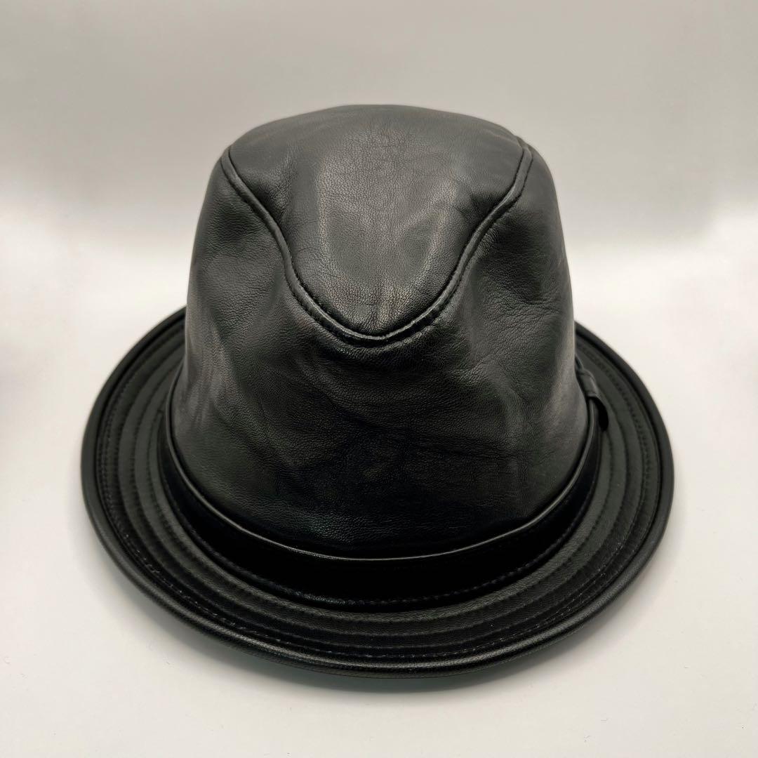 NEW YORK HAT ニューヨークハット 中折れハット レザー 本革