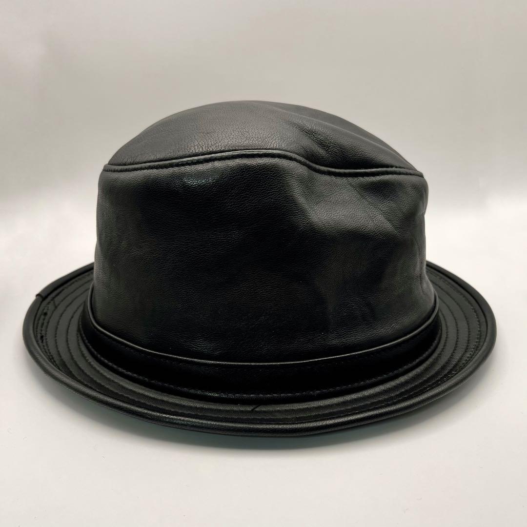 NEW YORK HAT ニューヨークハット 中折れハット レザー 本革