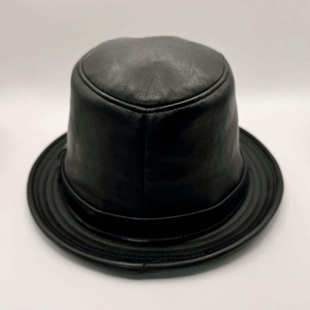 NEW YORK HAT ニューヨークハット 中折れハット レザー 本革