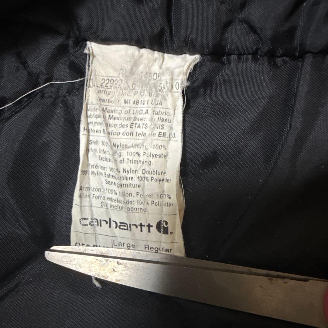 メキシコ製　企業刺繍　カーハート　ダックトラディショナルコート