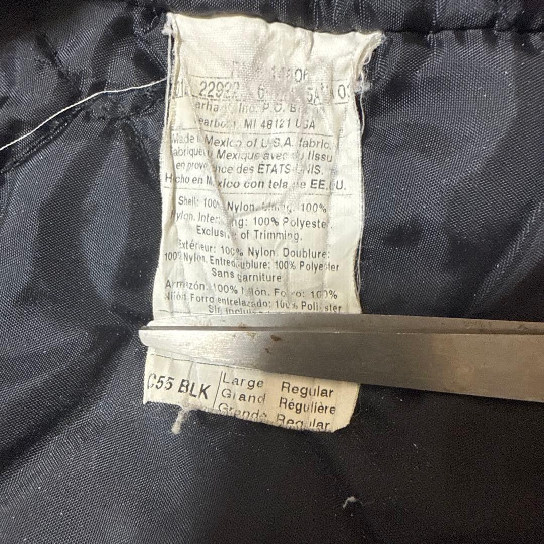 メキシコ製　企業刺繍　カーハート　ダックトラディショナルコート