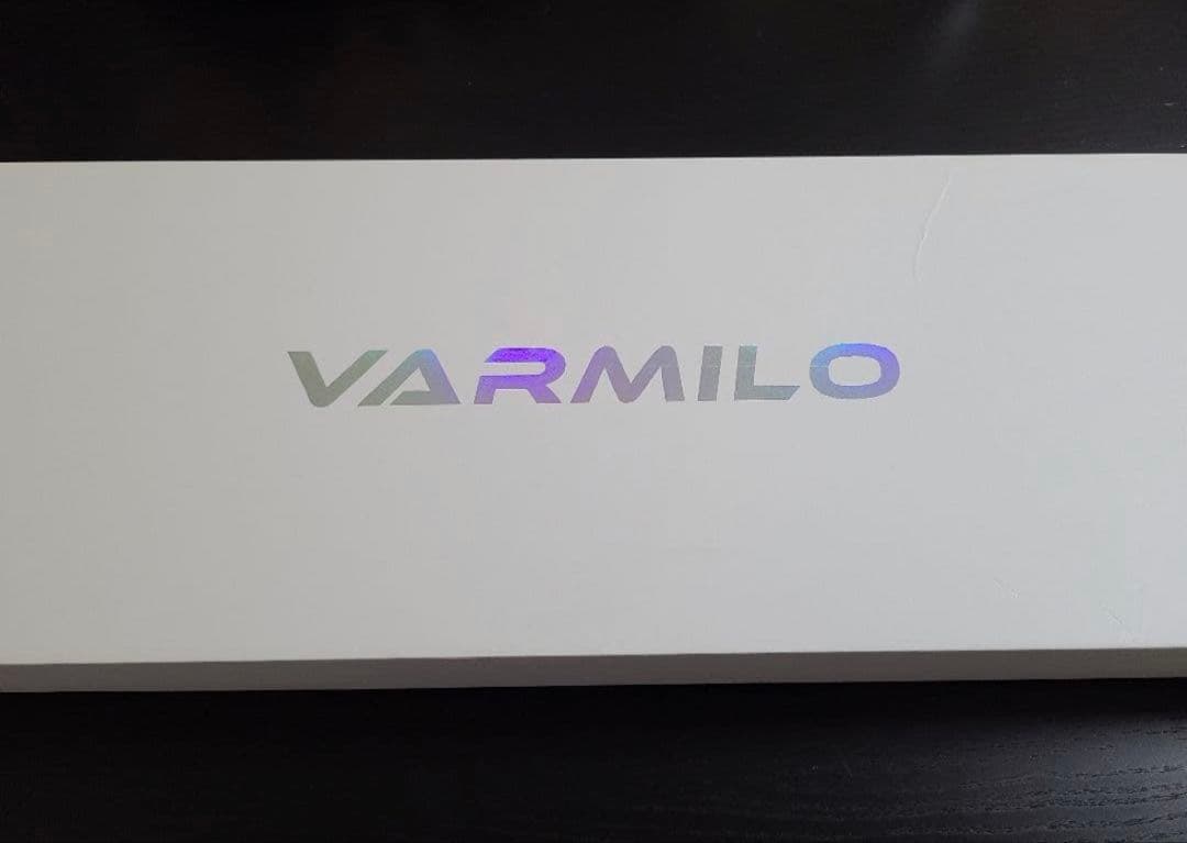 Varmilo VA108M レインボーホワイト US配列 銀軸