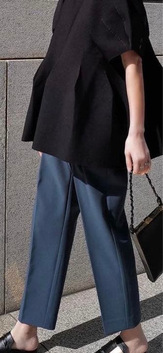 【新品】MACHATTマチャット　タックテーパードパンツ（ロング）