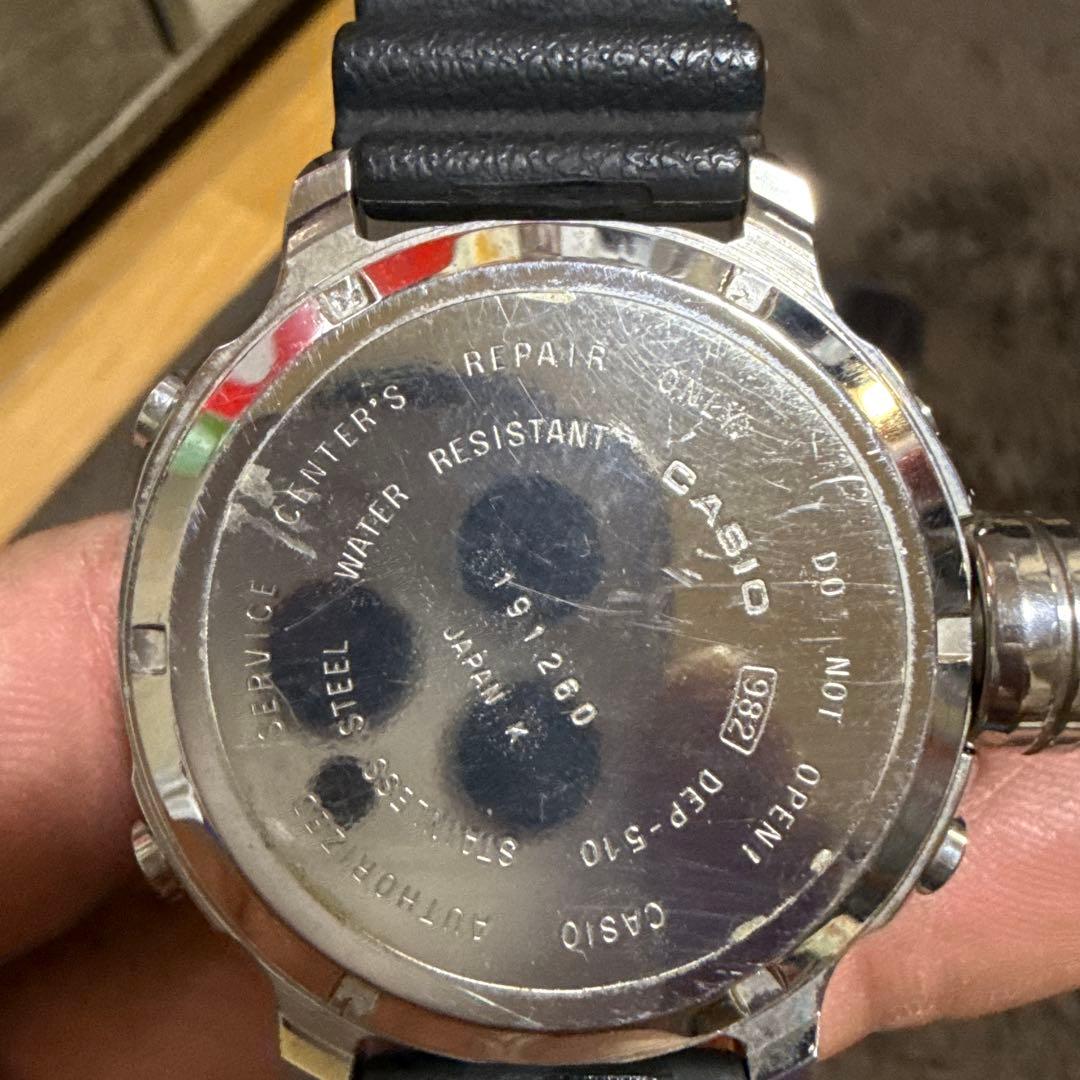 CASIO DEPTH METER デジタル腕時計