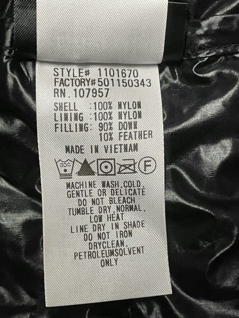 1*9様 モンベル スペリオダウン ラウンドネックベスト Men's