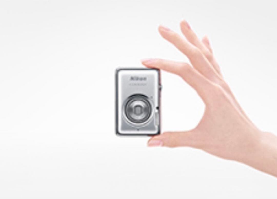 Nikon COOLPIX S02 ミラーシルバー ニコン 超小型 デジカメ