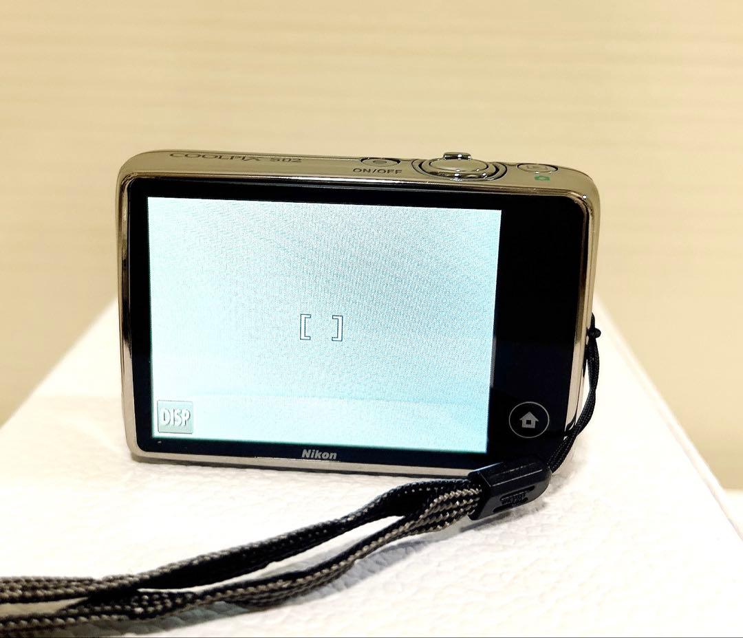 Nikon COOLPIX S02 ミラーシルバー ニコン 超小型 デジカメ