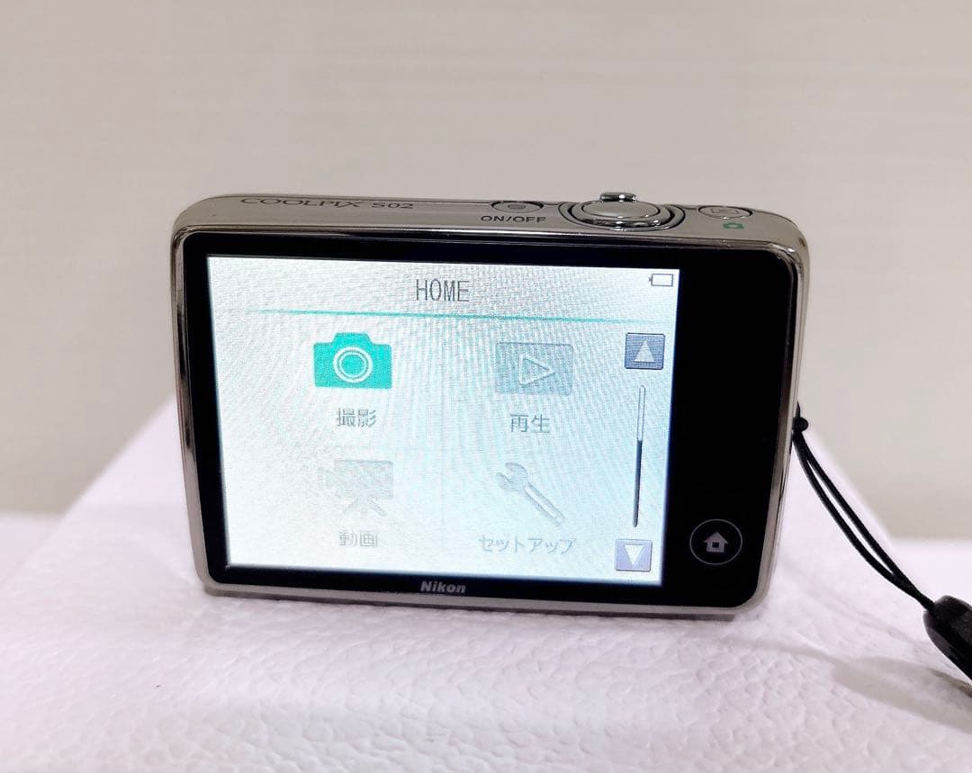 Nikon COOLPIX S02 ミラーシルバー ニコン 超小型 デジカメ