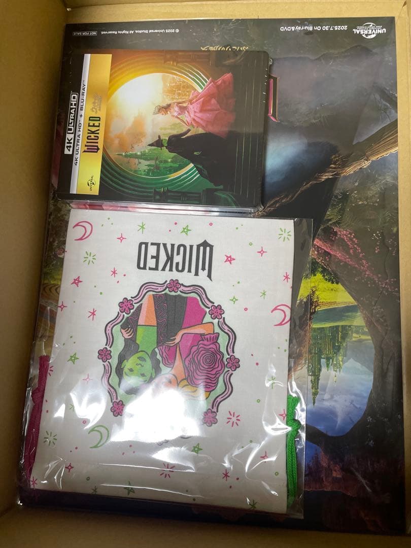 ウィキッド ふたりの魔女 Amazon限定スチールブック オリジナル巾着 特典付