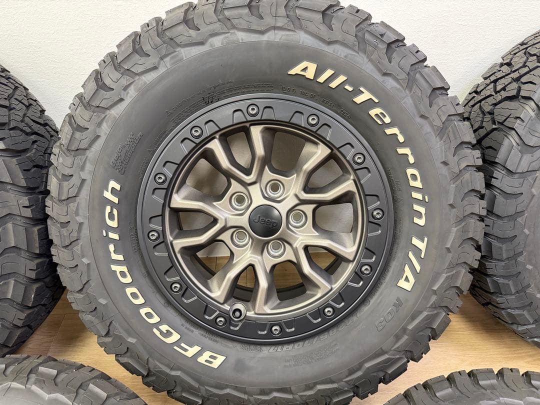 ラングラータイヤホイール５本セットMOPAR純正392ホイールBFグッドリッチ