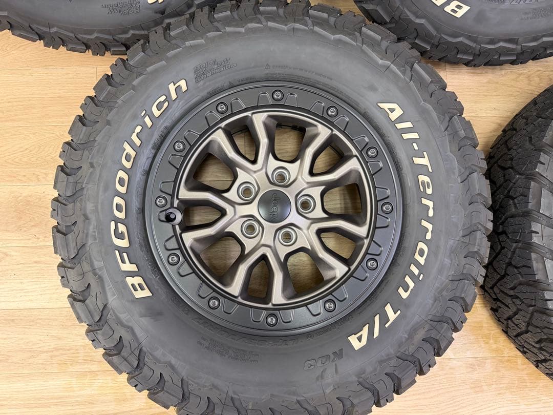 ラングラータイヤホイール５本セットMOPAR純正392ホイールBFグッドリッチ