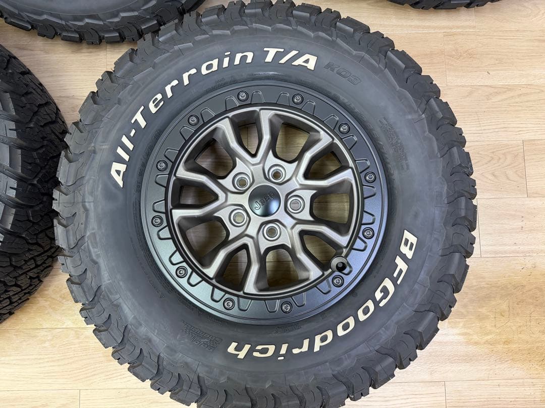 ラングラータイヤホイール５本セットMOPAR純正392ホイールBFグッドリッチ