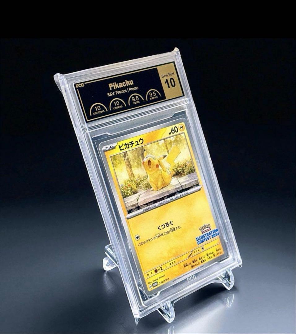 【PCG10】ピカチュウ イラストコンテスト 242/SV-P PSA10相当