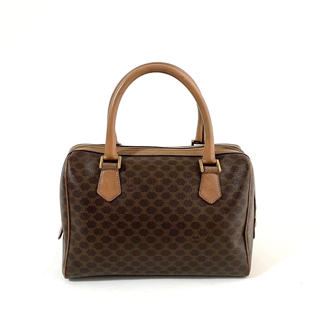 【良品】セリーヌ 2way ハンドバッグ トリオンフ マカダム