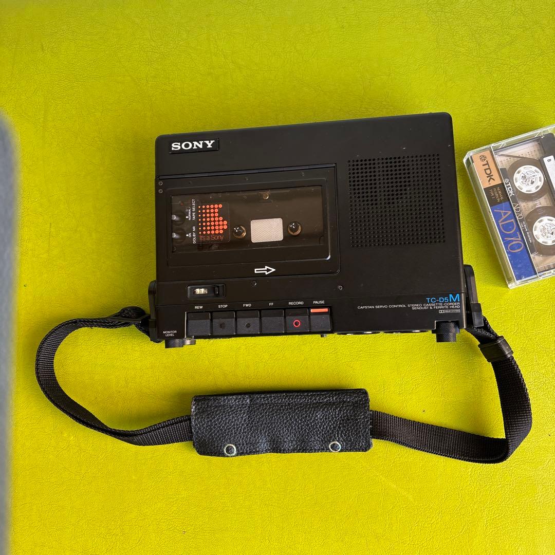 SONY TC-D5M ポータブルカセットプレーヤー