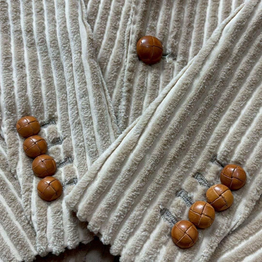 未使用級　タリアトーレ　太畝コーデュロイ　くるみボタン　テーラードジャケット