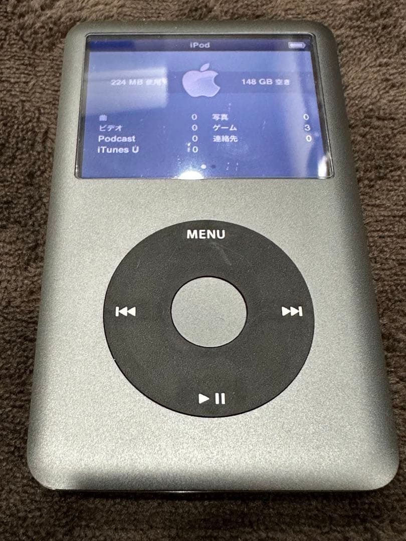 Ipod classic 7世代　160G 新品バッテリー