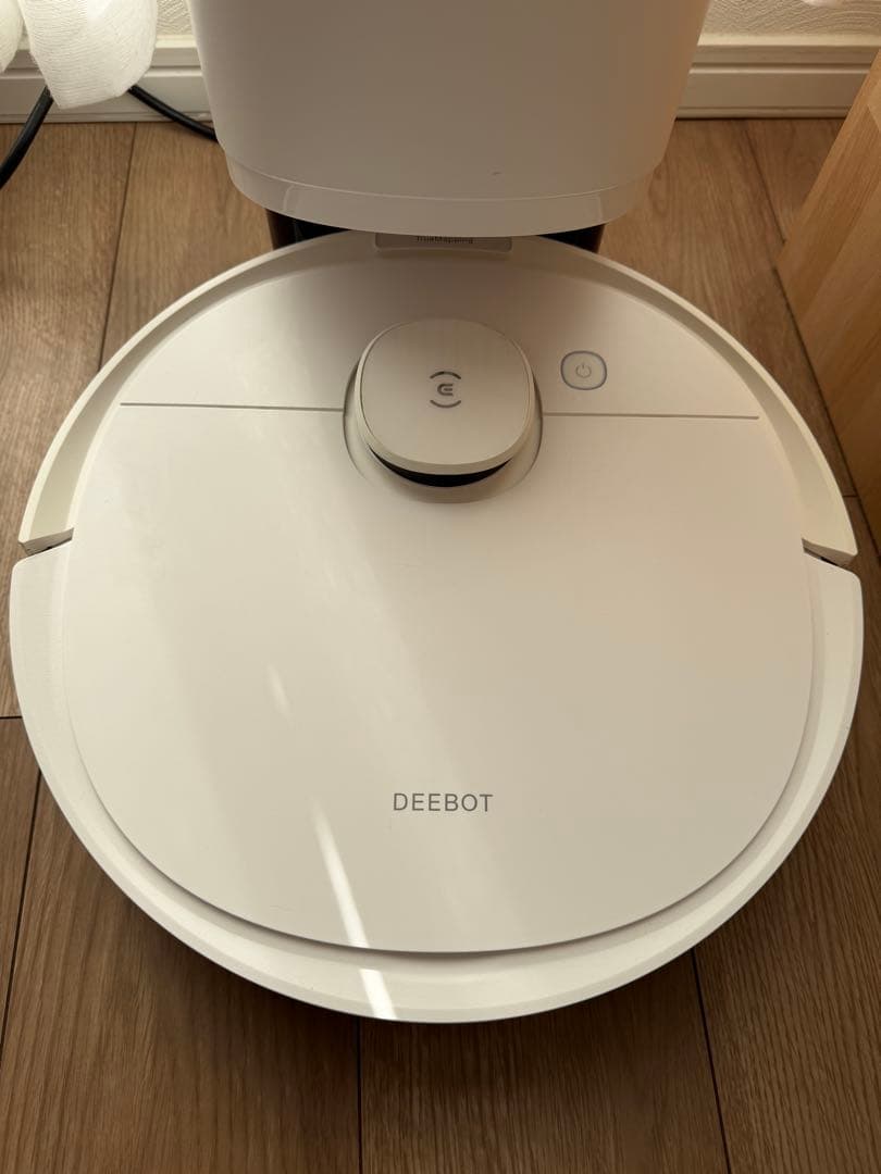 DEEBOT N8+ ロボット掃除機本体 ホワイト 充電ドック付き