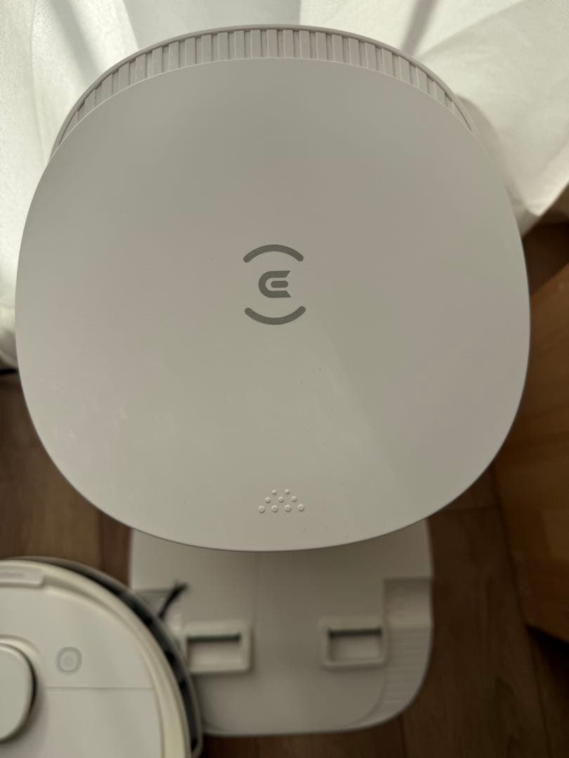 DEEBOT N8+ ロボット掃除機本体 ホワイト 充電ドック付き