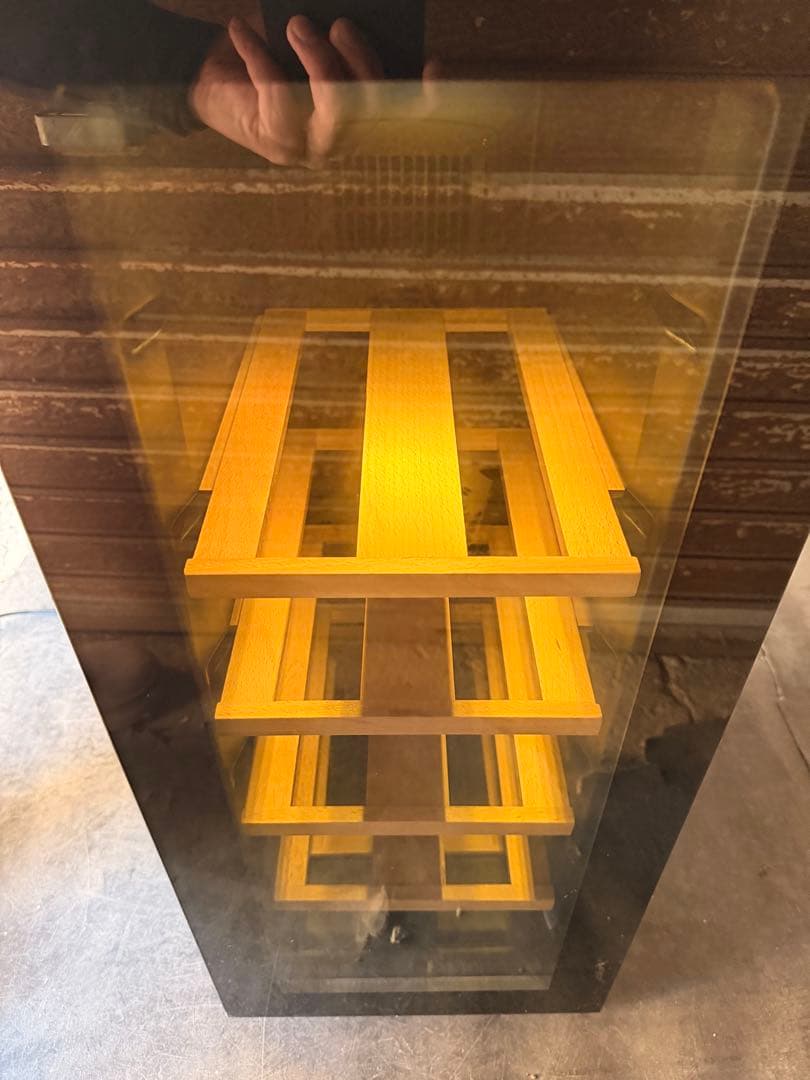 ワインセラー 18本収納 BizLife BWC-018P 木製棚 着払い