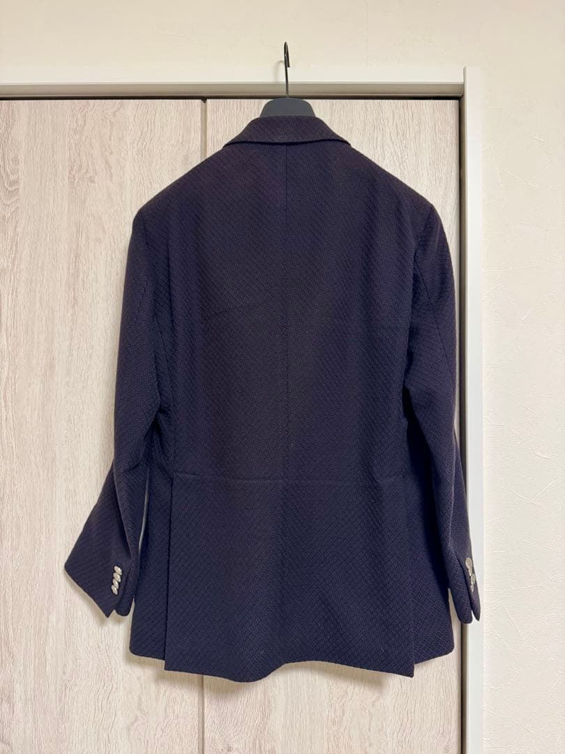 タリアトーレ　46 ネイビー　ダブル　ジャケット　紺ブレ　秋冬