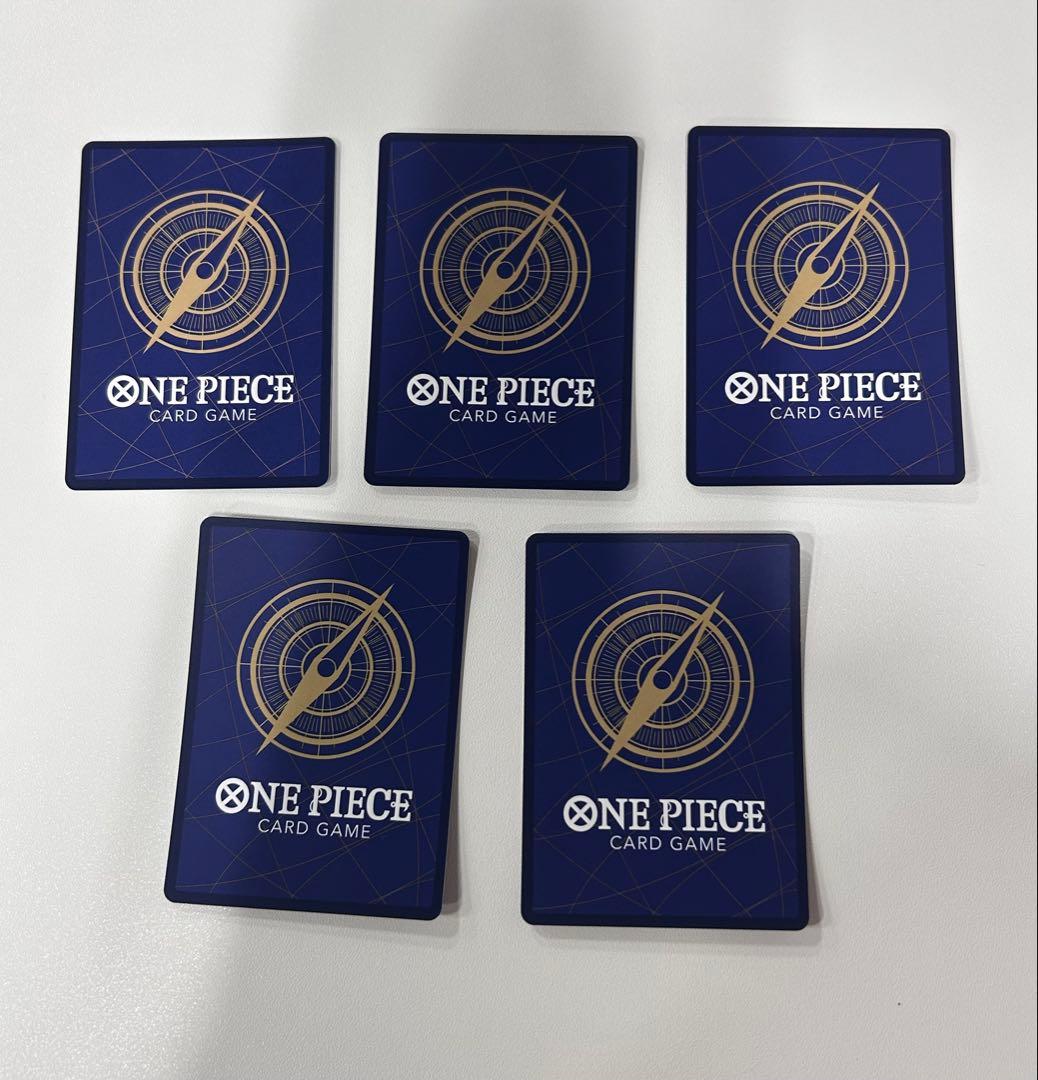 ワンピースカード　受け継がれる意志 五老星セット rパラレル　5枚セット　②