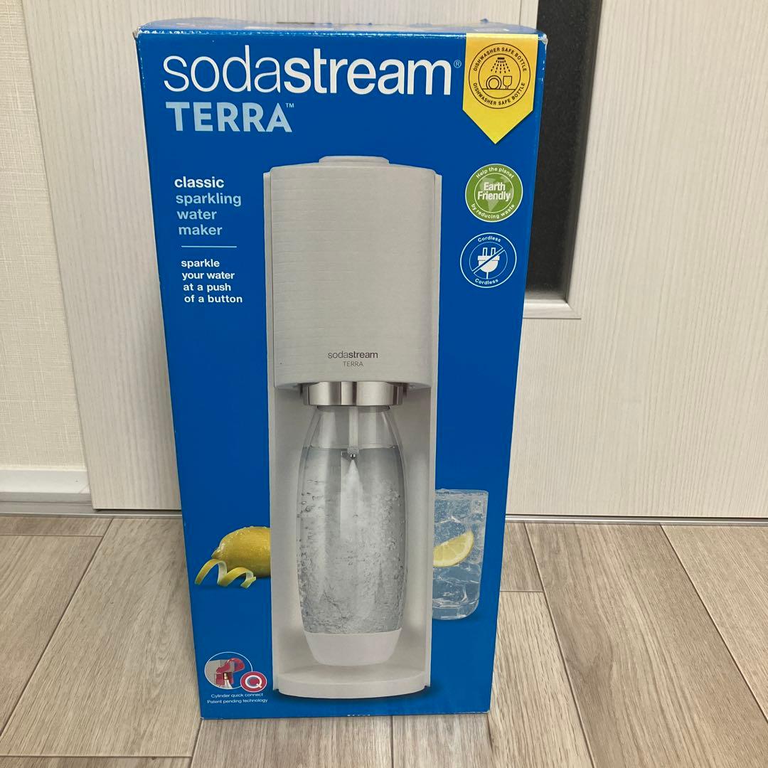 sodastream TERRA ホワイト 炭酸水メーカー