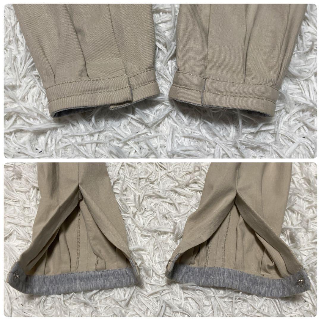 美品✨ブルネロクチネリ　ラペル切り替え　テーラードジャケット　ベージュ　S