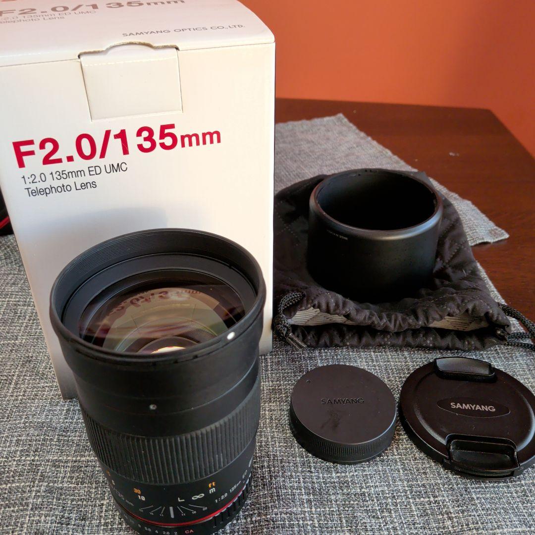 レンズ(単焦点) SAMYANG 135mm F2.0 ED UMC Canon