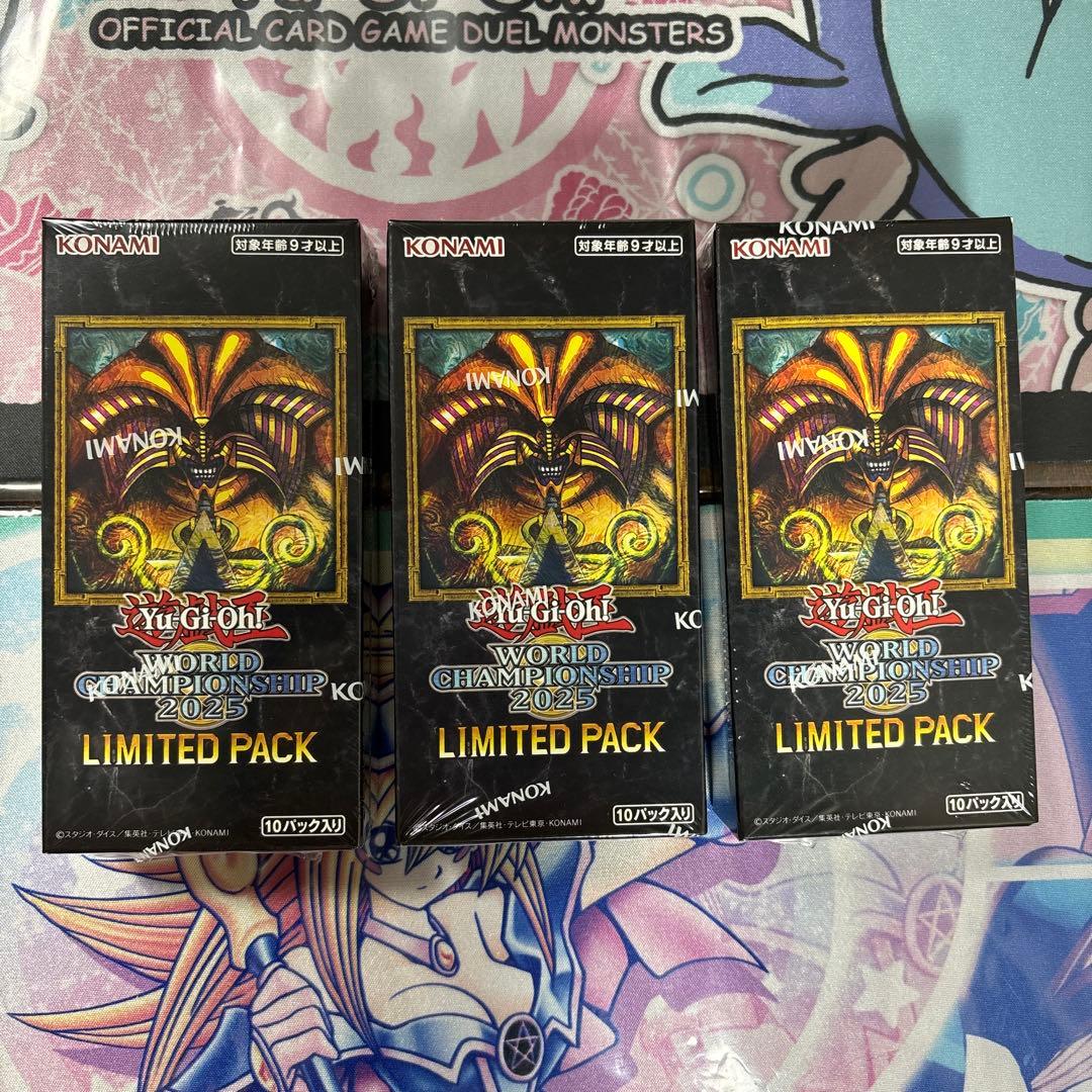 遊戯王 LIMITED PACK WCS 3BOX