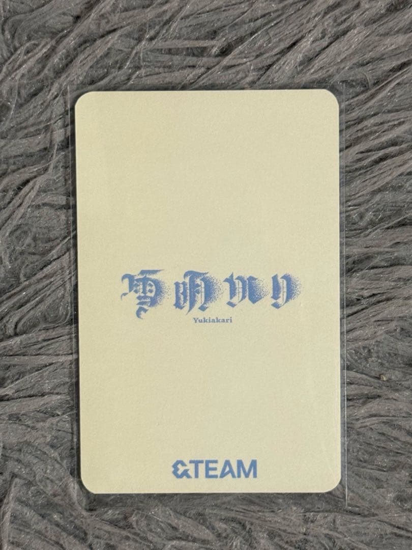 &TEAM ニコラス NICHOLAS サノク 雪明かり　トレカ