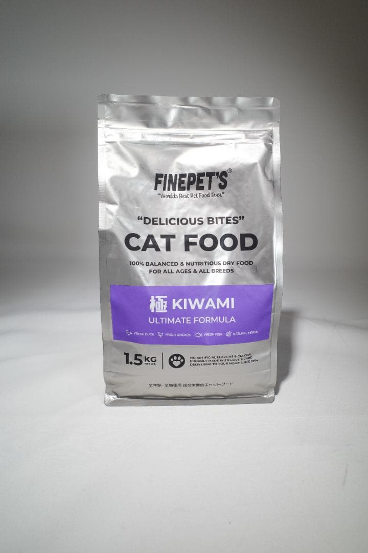 FINEPET'S キャットフード 極 KIWAMI 1.5kg（2袋セット）
