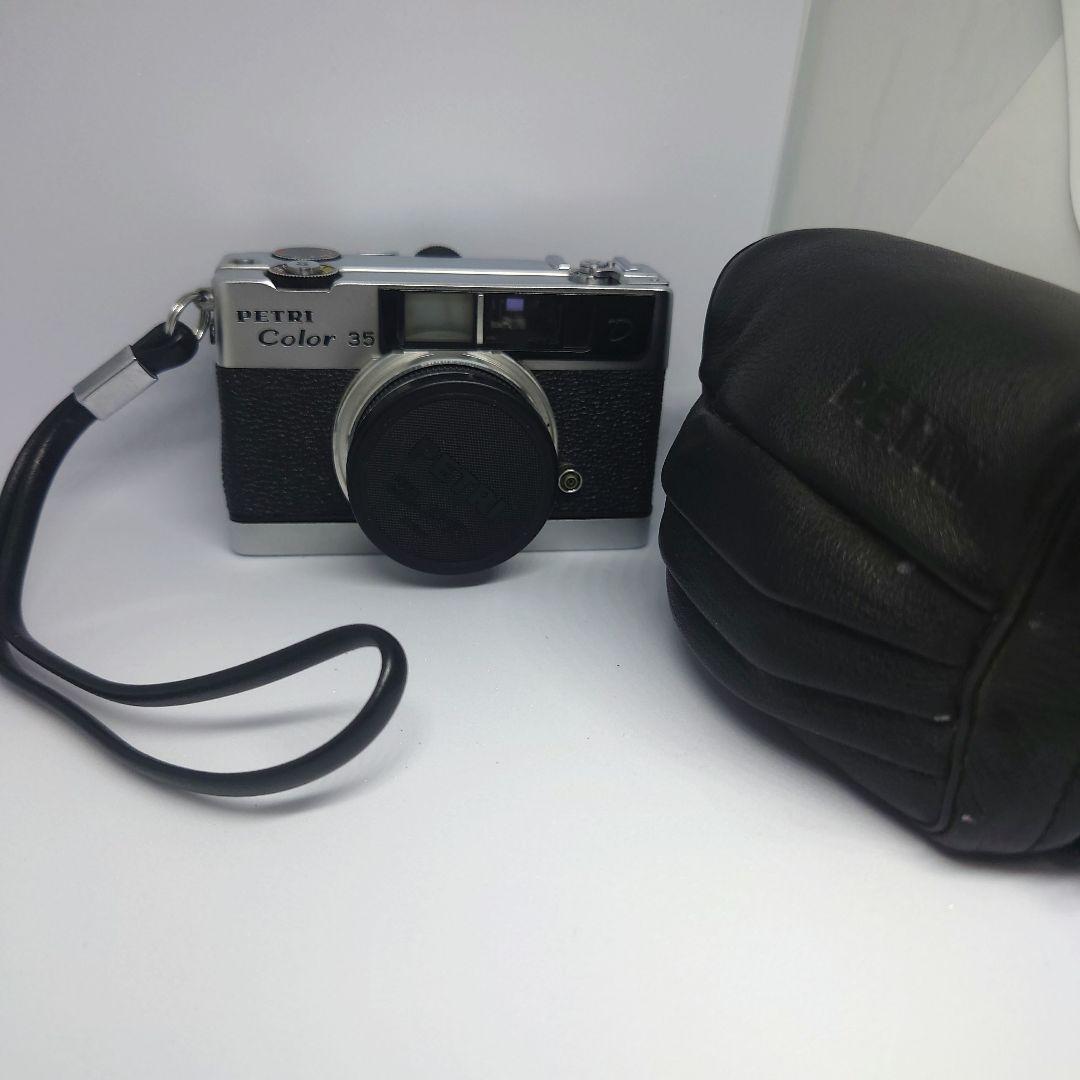 PETRI Color 35 フィルムカメラ (ジャンク)ケース付