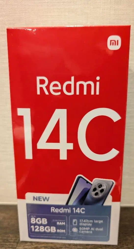 n*i様 新品 Xiaomi Redmi 14C ブラック 4GBRAM/128