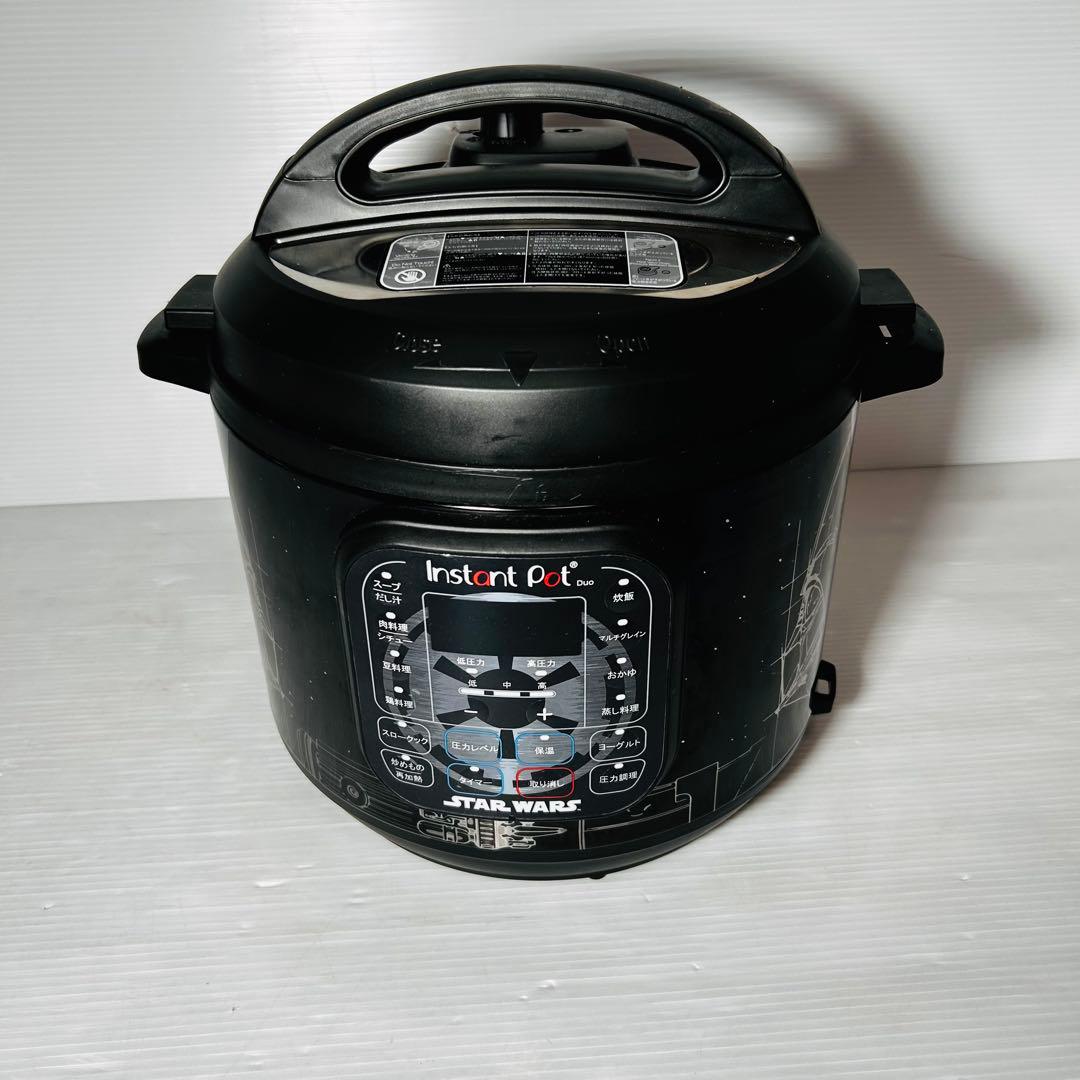 【貴重】インスタントポット　ダースベイダー　電器圧力鍋　スターウォーズ