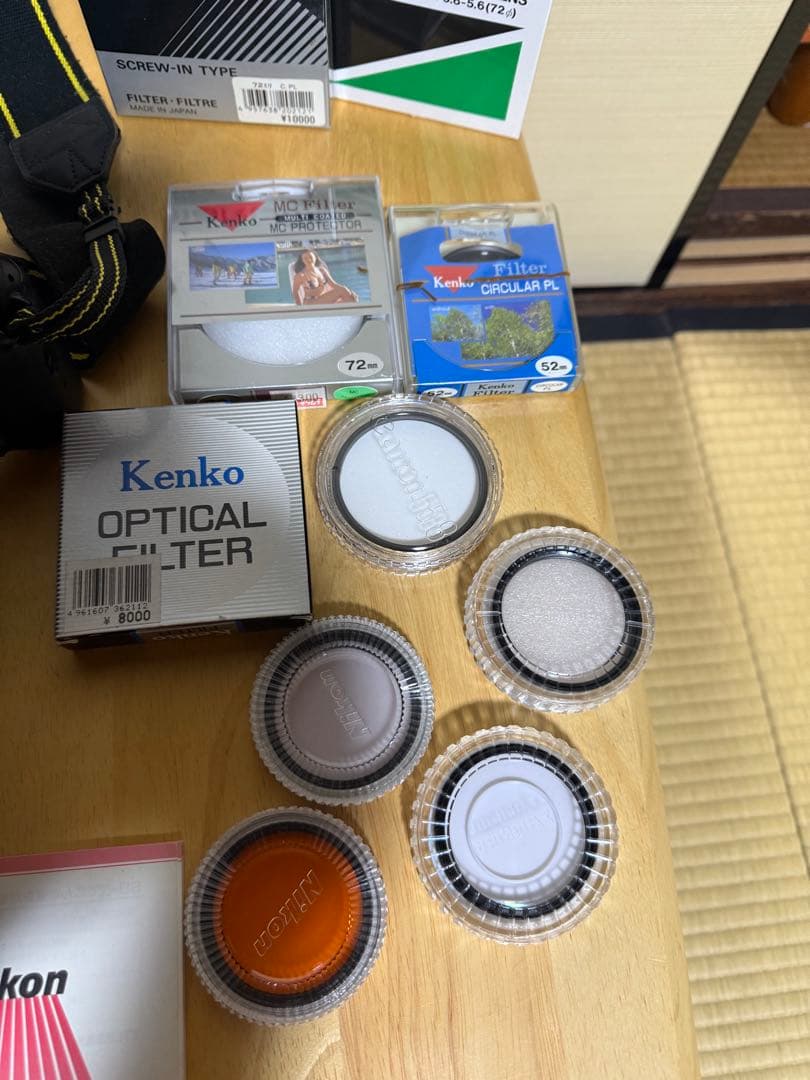 Nikon F60D フィルムカメラ Tamronレンズ SB-22