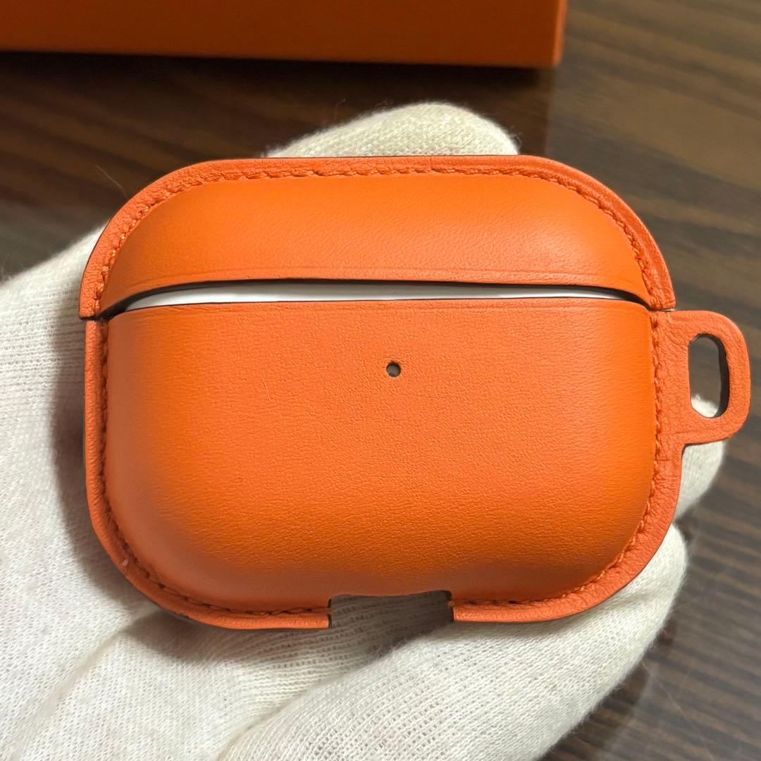 ［未使用］エルメス AirPods Pro2 イヤホンケース　2023 オレンジ
